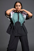 Load image into Gallery viewer, Contemporary colour-block co-ord set
