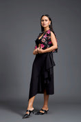 Load image into Gallery viewer, Laser-Cut Floral Cape Co-ord Set
