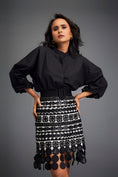 Load image into Gallery viewer, Embellished Skirt And Shirt Comes With Belt
