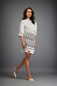 Load image into Gallery viewer, Embellished Skirt And Shirt Comes With Belt
