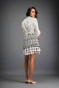 Load image into Gallery viewer, Embellished Skirt And Shirt Comes With Belt
