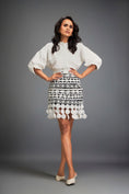 Load image into Gallery viewer, Embellished Skirt And Shirt Comes With Belt
