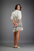 Load image into Gallery viewer, Embellished Skirt And Shirt Comes With Belt
