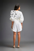 Load image into Gallery viewer, Playsuit With Applique Work On The Shoulder
