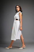 Load image into Gallery viewer, Waist Cut Out Dress Comes With Belt
