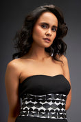 Load image into Gallery viewer, Tube Dress With Corset Detailing Belt
