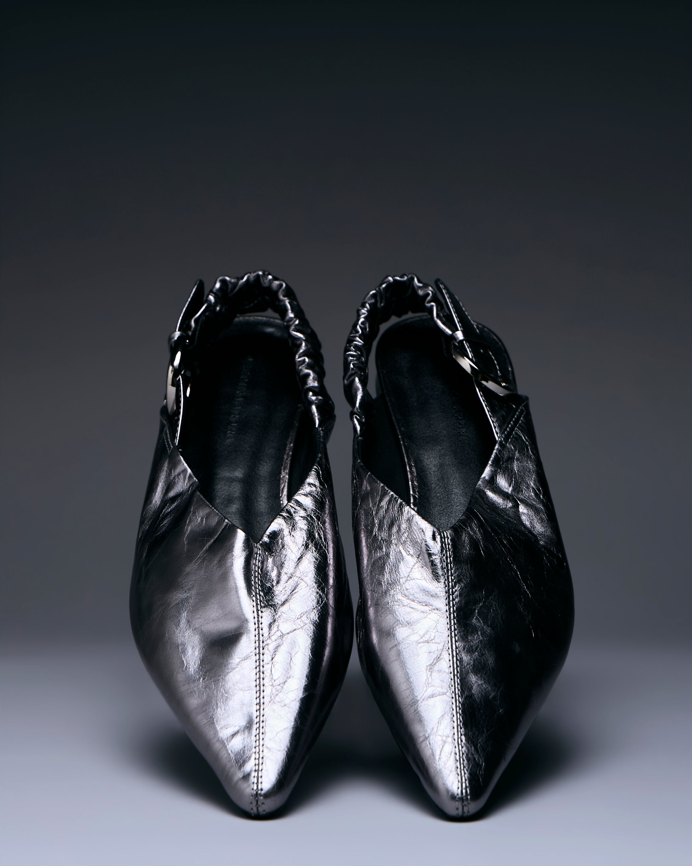 Stella Metallic Pointed Flats