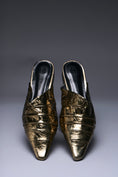 Load image into Gallery viewer, Golden Poise Mules

