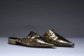 Load image into Gallery viewer, Golden Poise Mules
