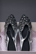 Load image into Gallery viewer, Silver Radiance Muse Flats
