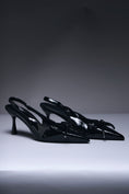 Load image into Gallery viewer, Noir Étoile Bow Heels
