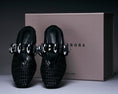 Load image into Gallery viewer, Shadow Chain Luxe Mules
