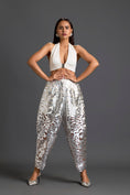 Load image into Gallery viewer, Silver Laser-Cut Trousers
