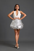 Load image into Gallery viewer, Silver 3D Bubble Skirt
