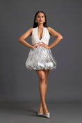 Load image into Gallery viewer, Silver 3D Bubble Skirt
