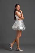 Load image into Gallery viewer, Silver 3D Bubble Skirt
