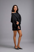Load image into Gallery viewer, Voluminous Pleated Top with Cinched Waist
