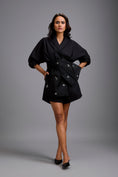 Load image into Gallery viewer, Playsuit with Crystal-Embellished Bow
