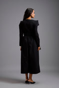 Load image into Gallery viewer, Structured Wide-Leg Jumpsuit with Crystal Bow Detail
