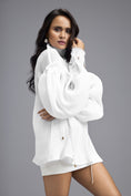 Load image into Gallery viewer, White High-Neck Top
