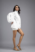 Load image into Gallery viewer, White High-Neck Top
