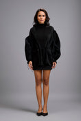 Load image into Gallery viewer, Black High-Neck Top
