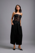 Load image into Gallery viewer, Tapered Wide-Leg Trousers
