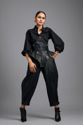 Load image into Gallery viewer, Structured Corset Shirt & Tapered Pants Co-ord
