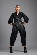 Load image into Gallery viewer, Structured Corset Shirt & Tapered Pants Co-ord
