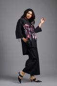 Load image into Gallery viewer, Oversized Black Sequin Shirt
