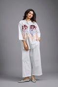 Load image into Gallery viewer, Oversized White Sequin Shirt
