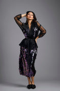 Load image into Gallery viewer, Rainbow Sequin Midi Skirt
