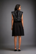 Load image into Gallery viewer, Dress With Textured Floral Embroidery
