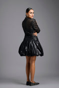 Load image into Gallery viewer, Black Bodice Bubble Dress
