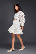 Load image into Gallery viewer, Co-ord Set With Pleated Frill Detailing On Sleeves & Skirt
