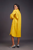 Load image into Gallery viewer, Oversized Shirt Dress With Embroidered Pocket
