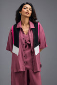 Load image into Gallery viewer, PINK TAILORED LINEN PANTS
