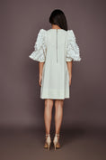 Load image into Gallery viewer, White Dress With Embroidered Cutwork
