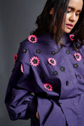 Load image into Gallery viewer, Purple Confetti Detailed Co-Ord Set
