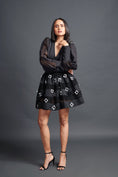Load image into Gallery viewer, Black Confetti Skirt With Top
